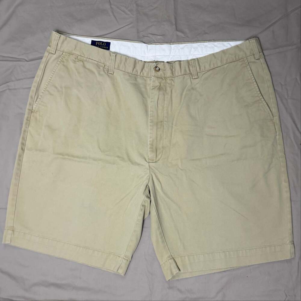 Polo Ralph Lauren Chino short men’s 38 inseam 9” stretch classic fit, flat front